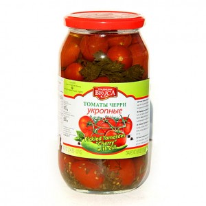 TRADICII VKUSA - PICKLED CHERRY TOMATOES WITH DILL 2.2lb